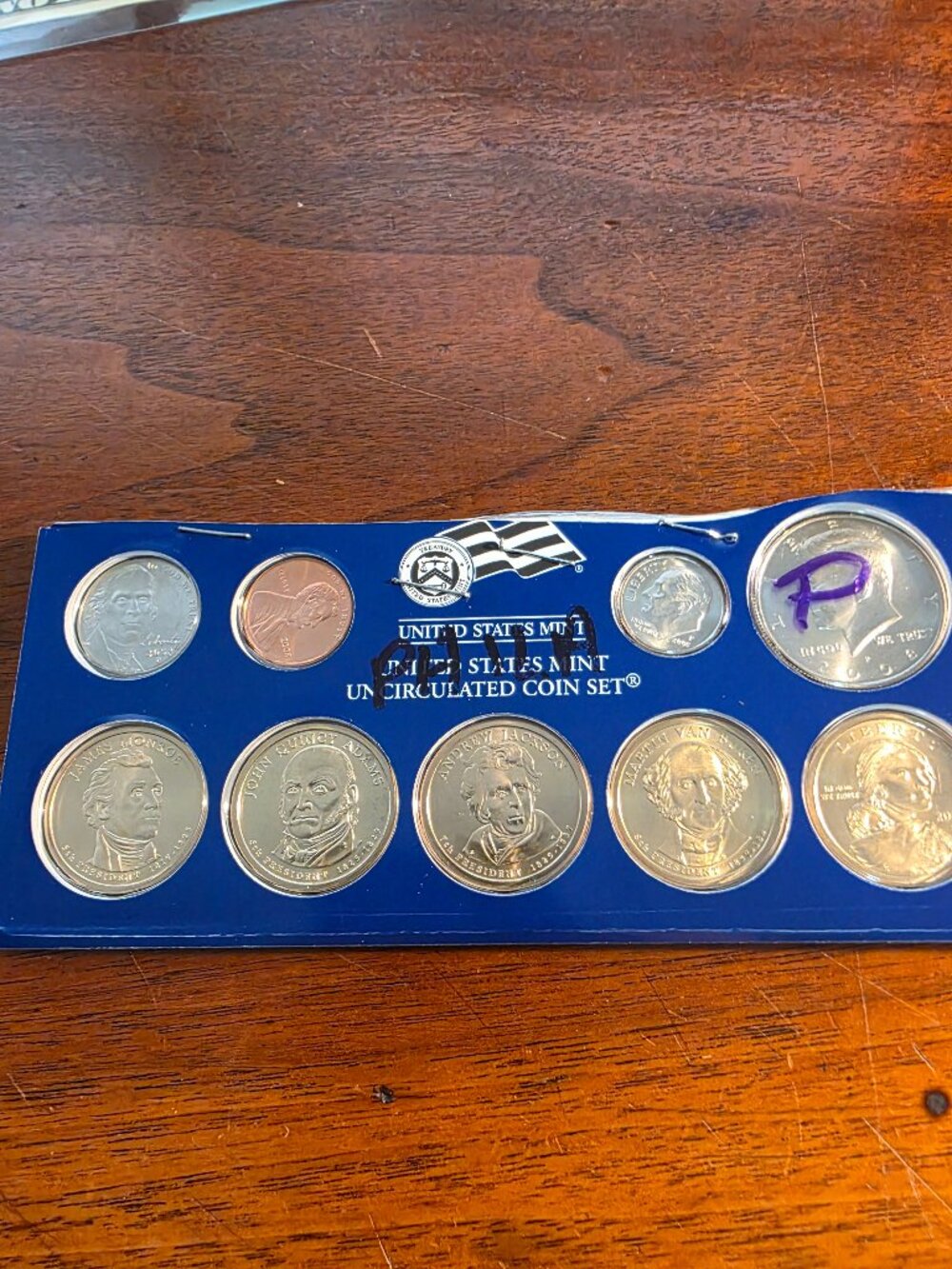 2008 P UNITED STATES MINT UNCIRCULATED COIN SET